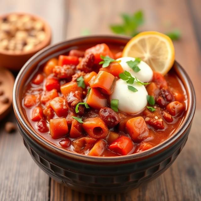 Chili sin carne